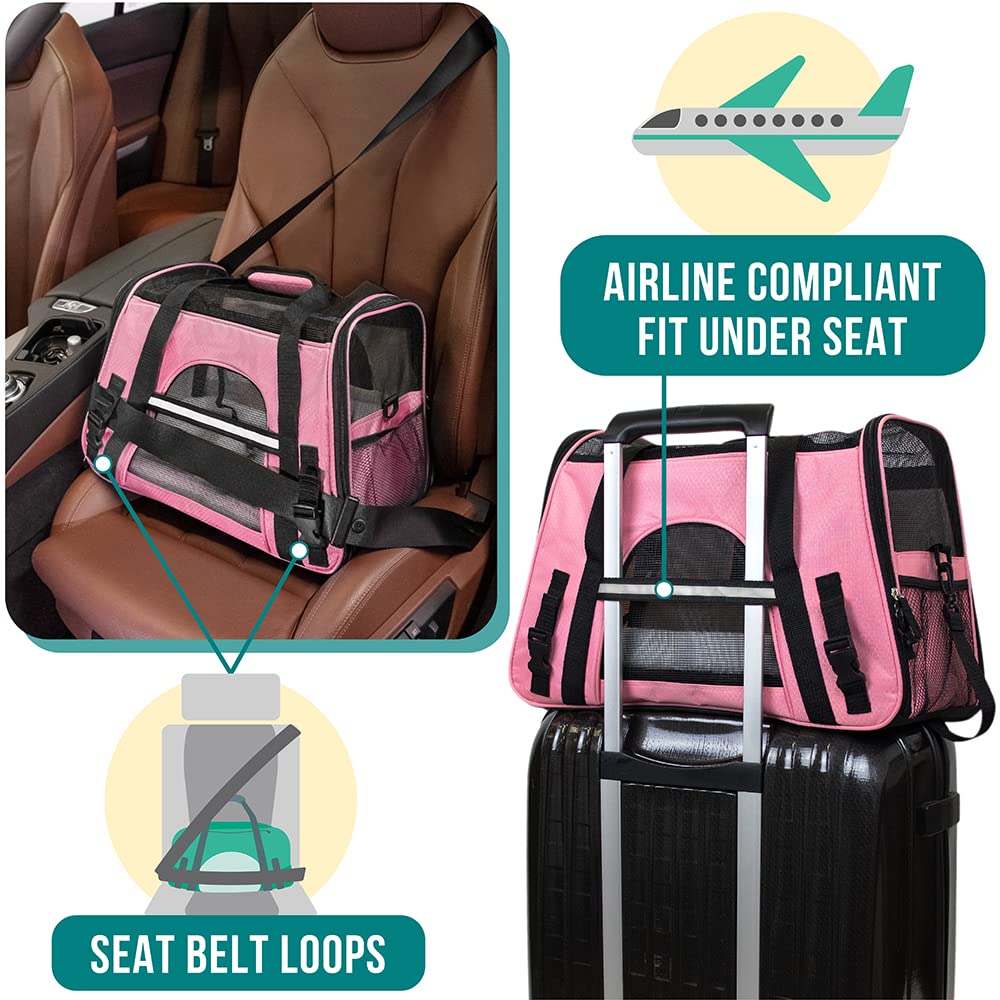 PetAmi front pocket storage carrier for treats and IDs