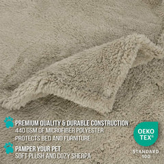 PetAmi kennel-protector closeup highlights durable stitching and spill resistance
