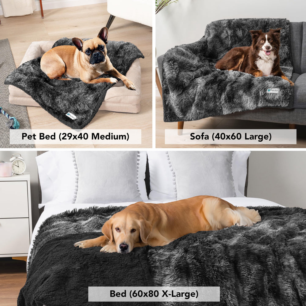 PetAmi large-dog blanket 80x60 inches ideal for big breeds.
