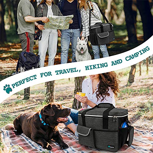 PetAmi leakproof inner lining protects contents during travel.