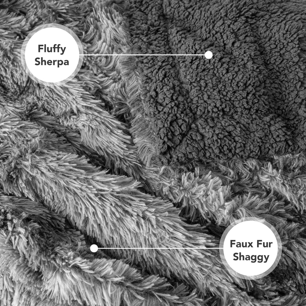 PetAmi machine-washable blanket ready for easy-care and quick drying.
