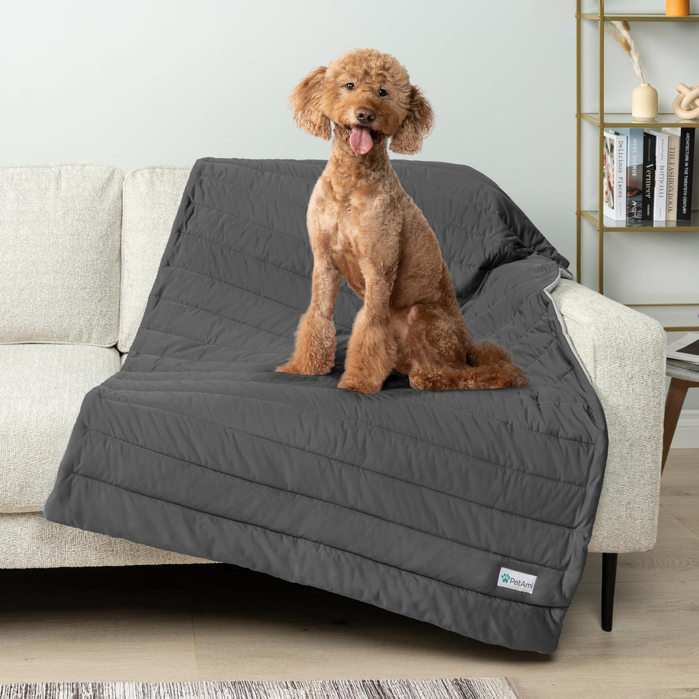 PetAmi dog bed 29x40 emphasizes suitability for medium to large dogs.