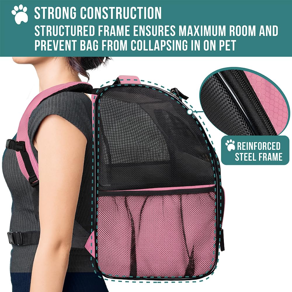 PetAmi padded shoulder straps boost comfort on long trips