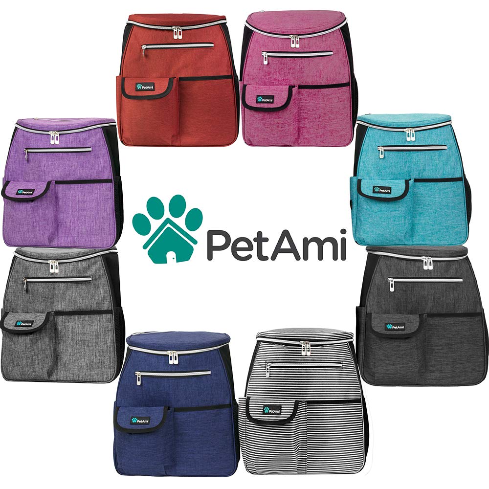 PetAmi pink dog travel bag camping essentials for stylish outdoor trips.
