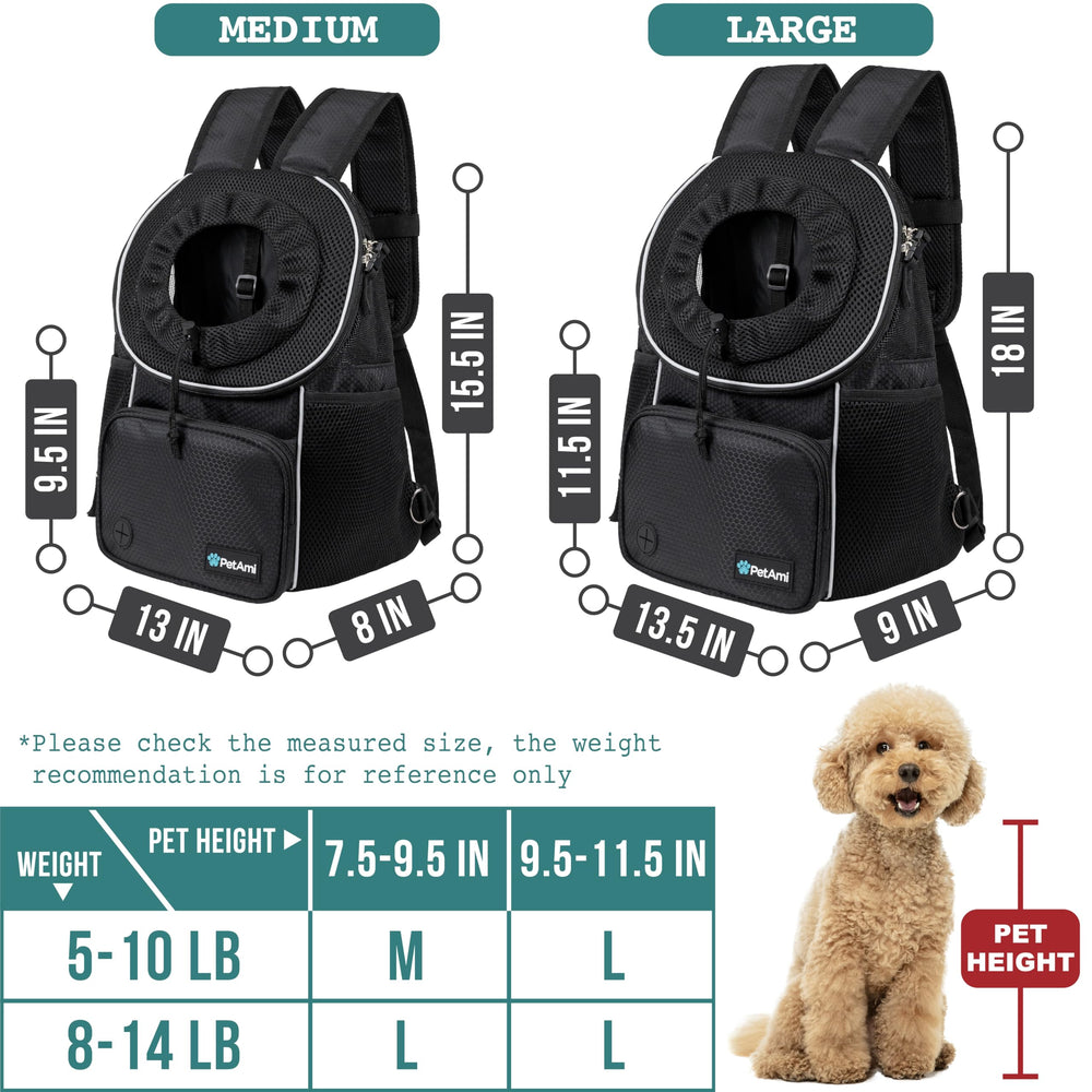 PetAmi poop-bag-front-pocket; convenient for quick cleanups.