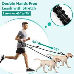 PetAmi Premium adjustable waist belt (28–52 inches) for a comfortable, secure fit.