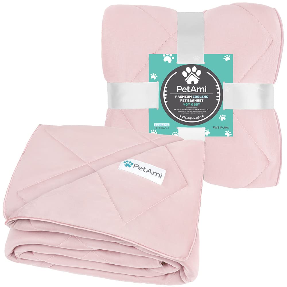 PetAmi premium cooling blanket durable lightweight fabric for everyday use
