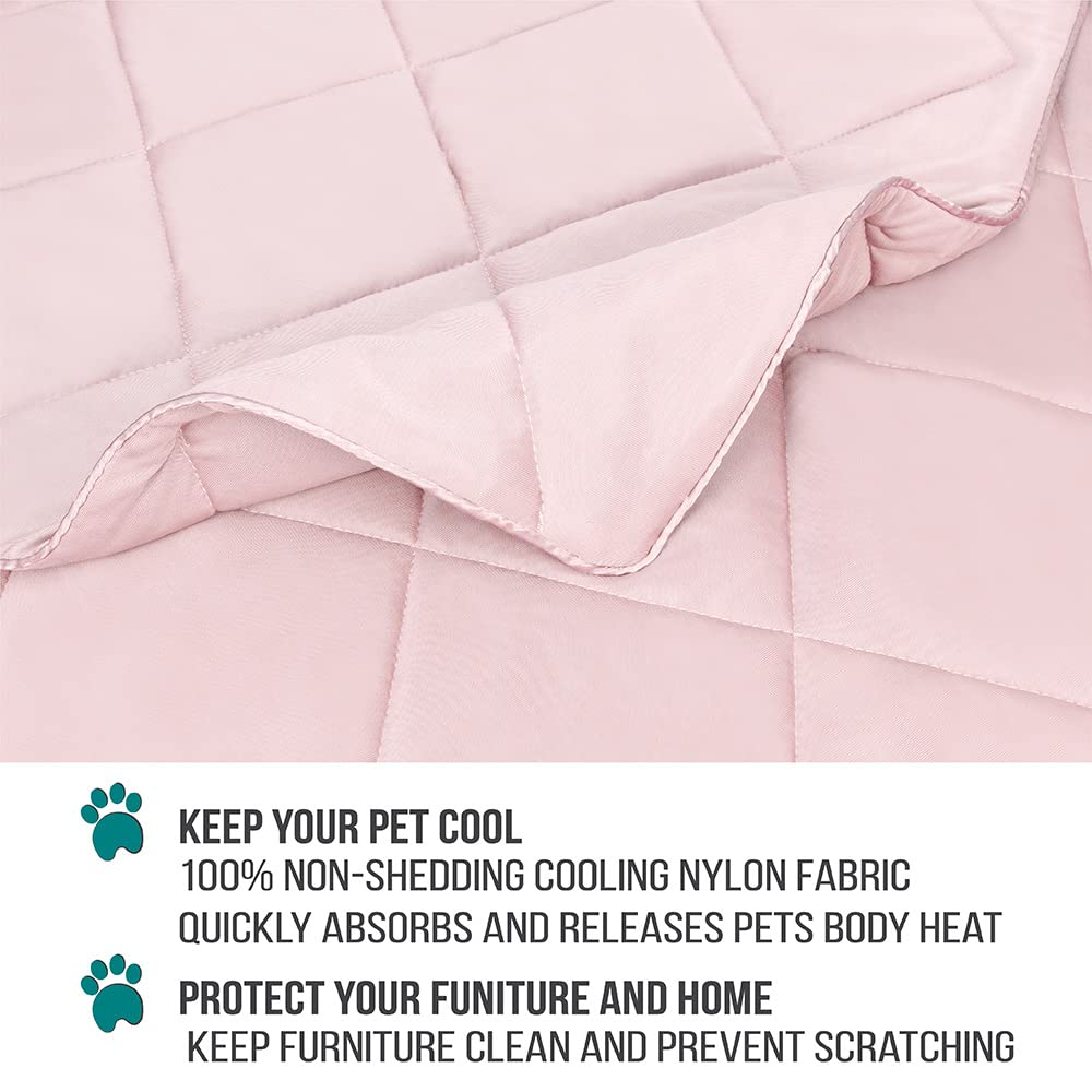 PetAmi premium cooling blanket protects furniture from fur and shedding