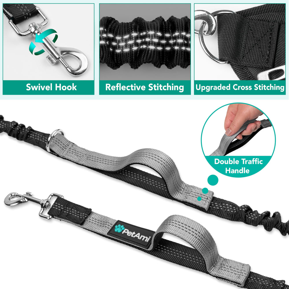 PetAmi Premium front-pocket organization keeps essentials accessible during walks.