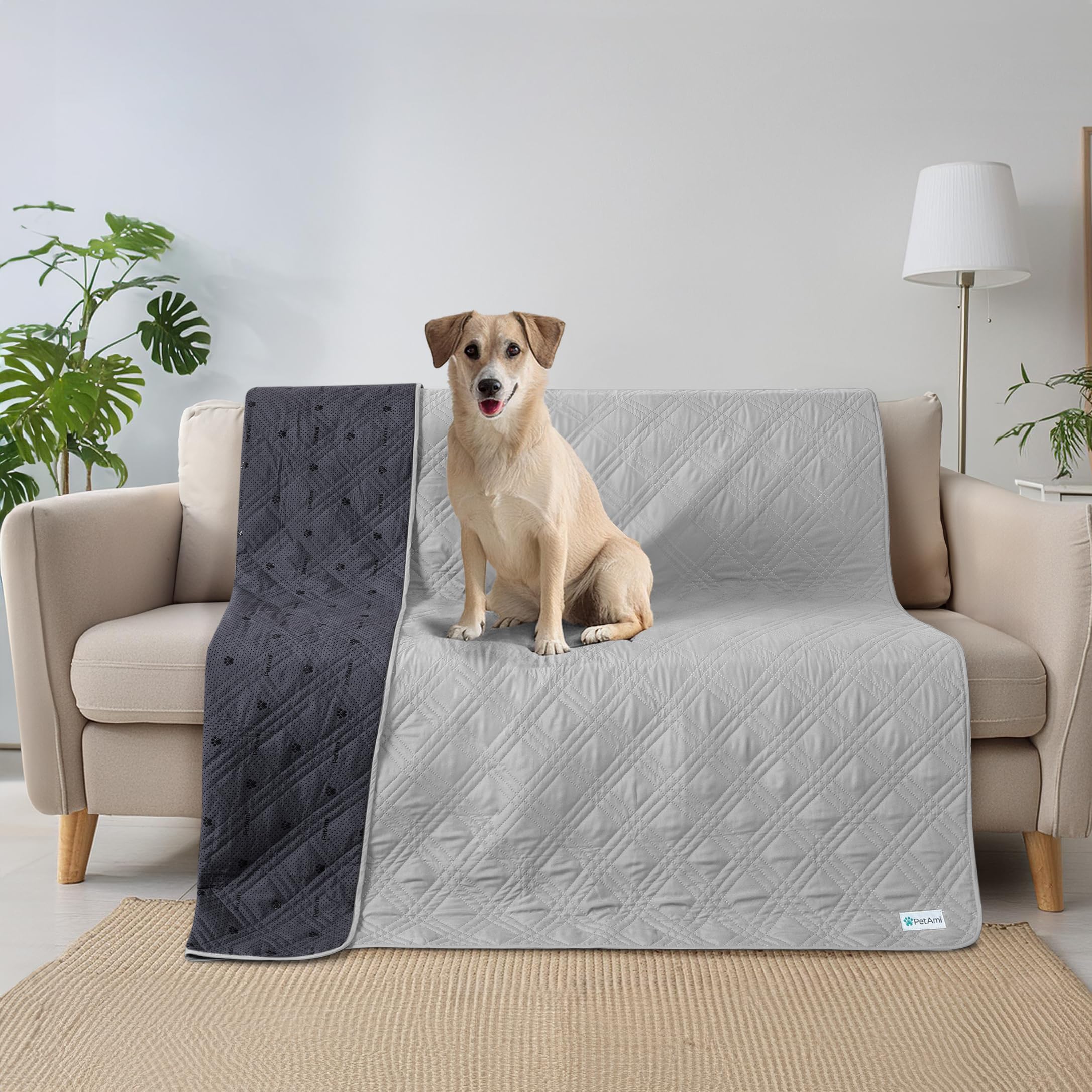 PetAmi protective cover guards your sofa against fur, scratches, and accidents.