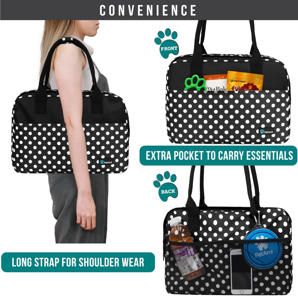 PetAmi safety buckle zippers secure your pet during transport
