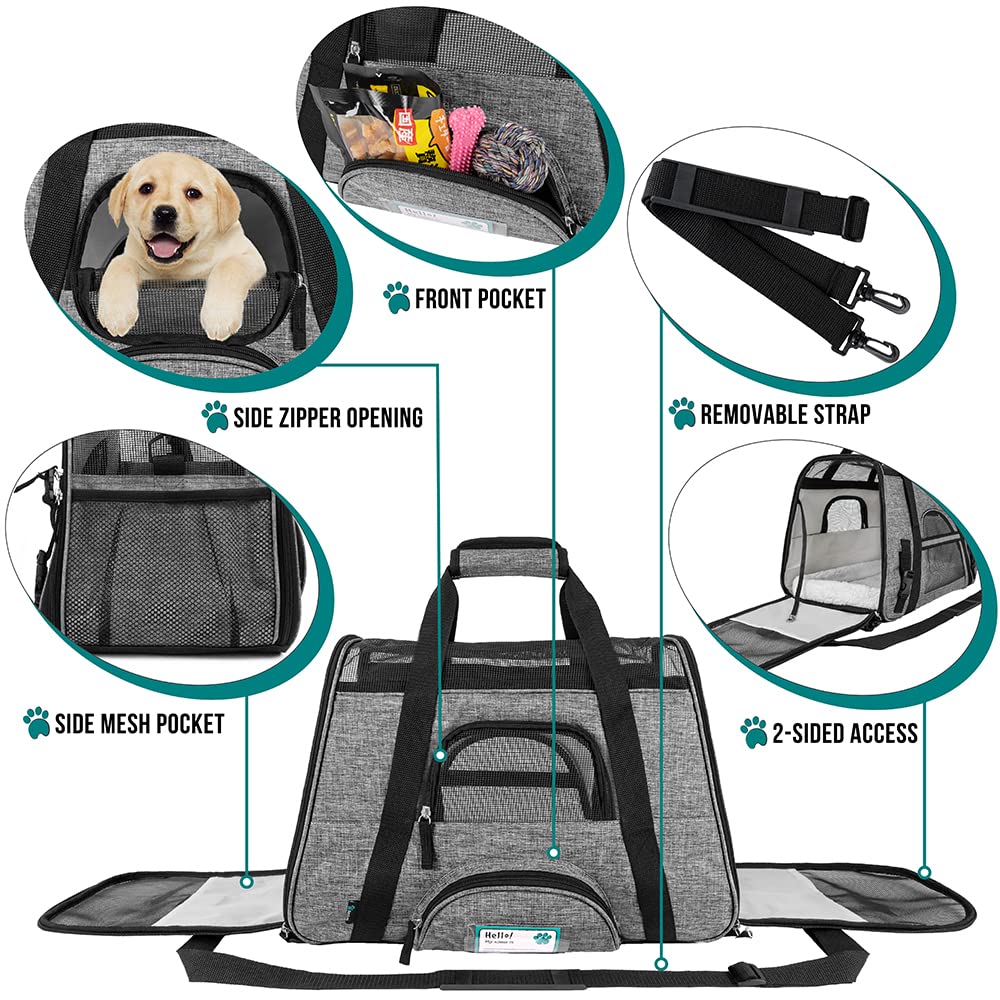 PetAmi sherpa-lined bed is removable for easy cleaning and cozy resting.