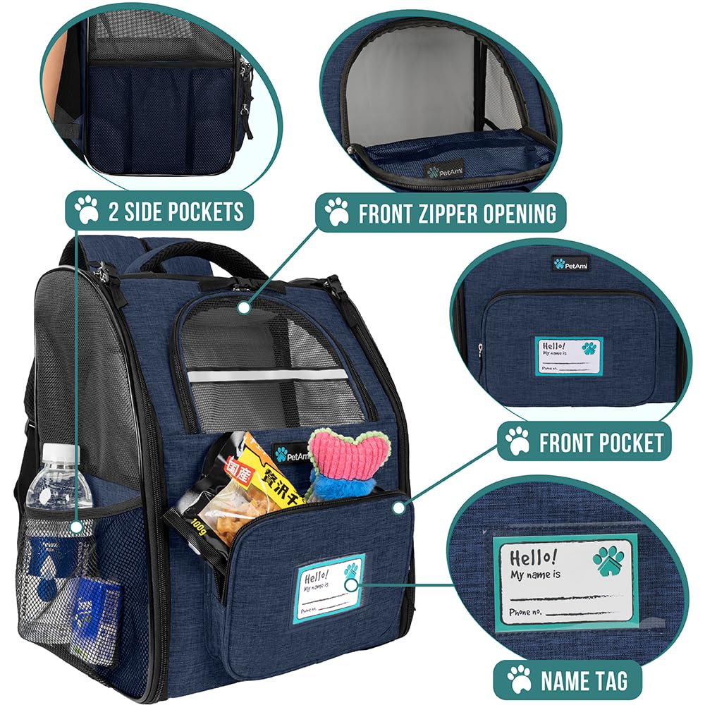 PetAmi sherpa-lined bedding keeps pets comfy during long trips.