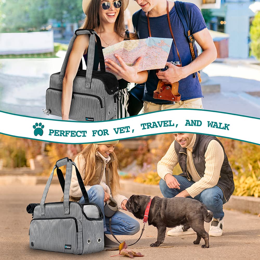 PetAmi carrier includes dispenser for quick access to poop bags