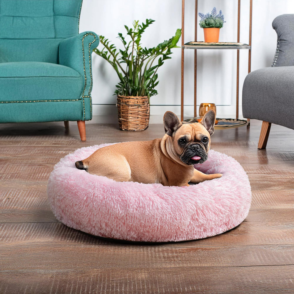 PetAmi soft microfiber cushion bed delivers plush comfort.