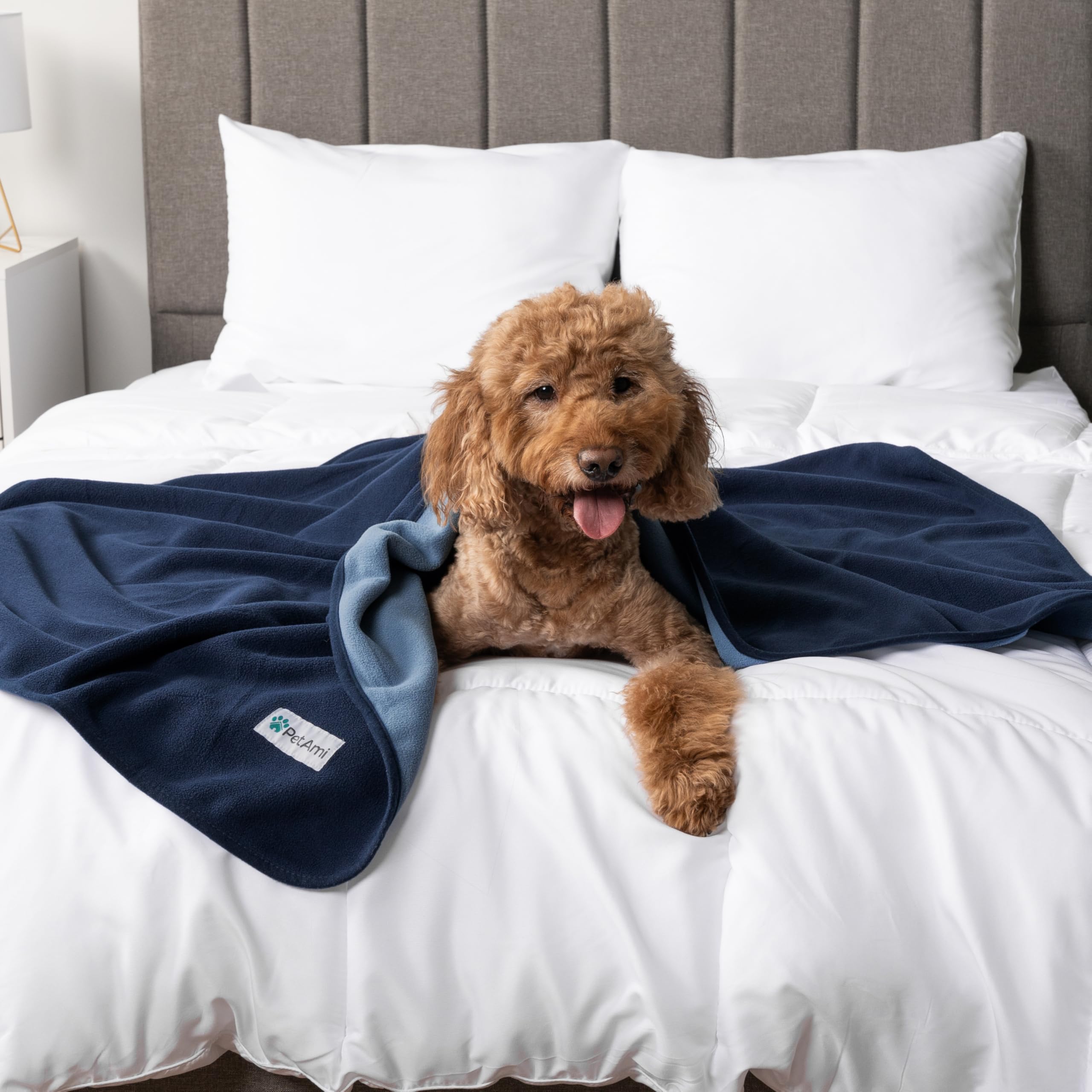PetAmi stain-resistant fabric; easy cleanup after everyday messes
