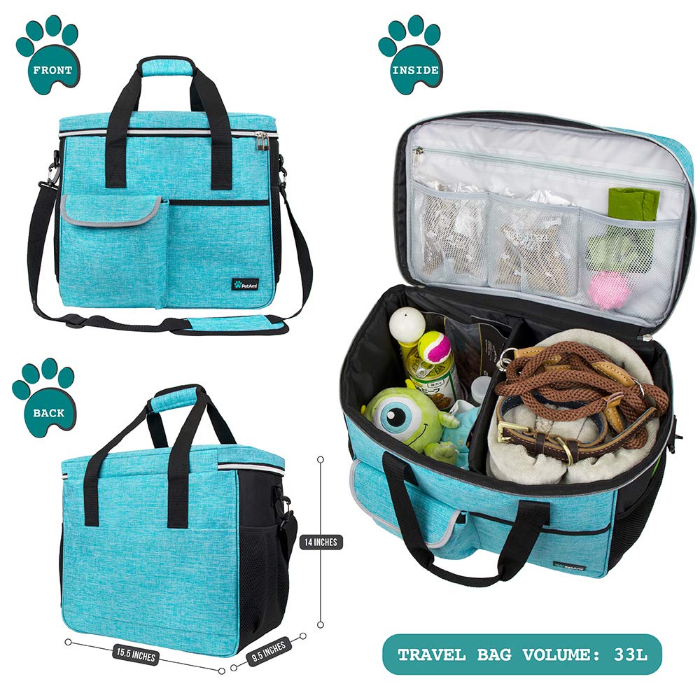 PetAmi Travel Bag Food Containers highlight meal storage for on-the-go care