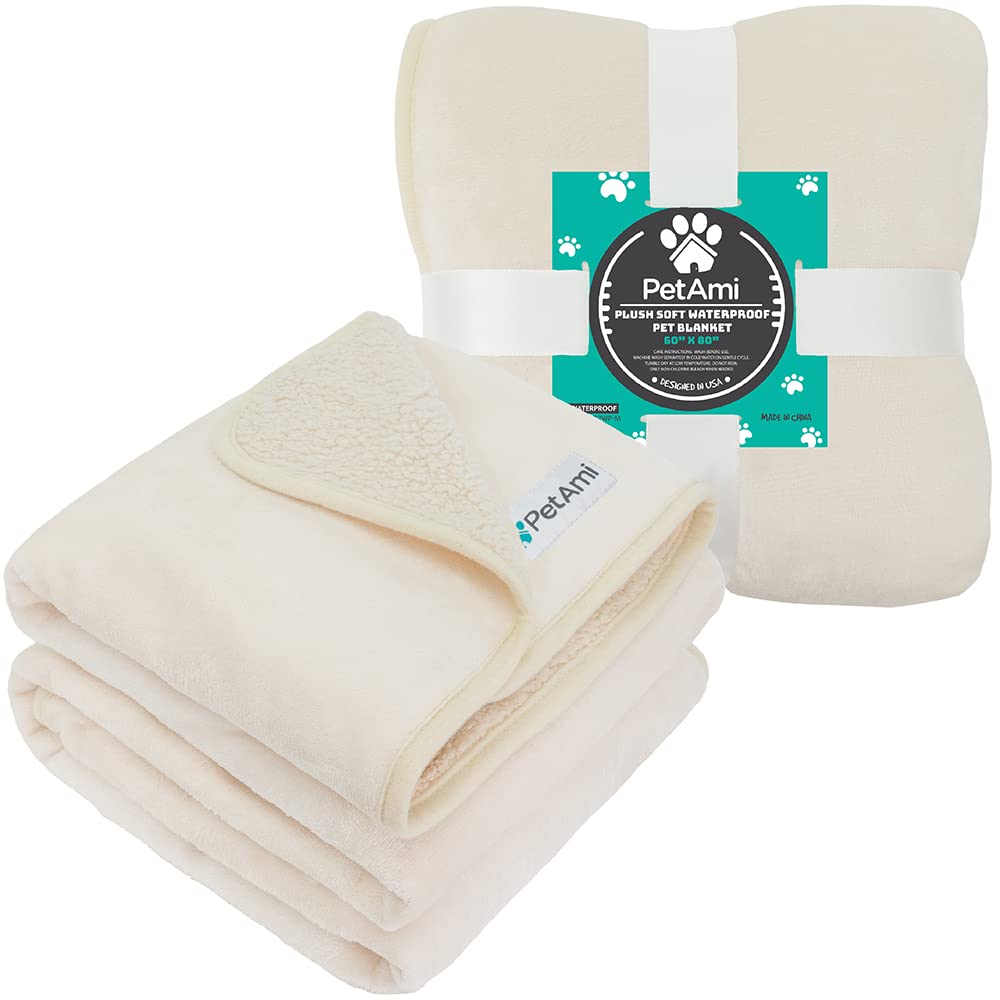 PetAmi waterproof blanket versatile use for travel or home lounging with pets.