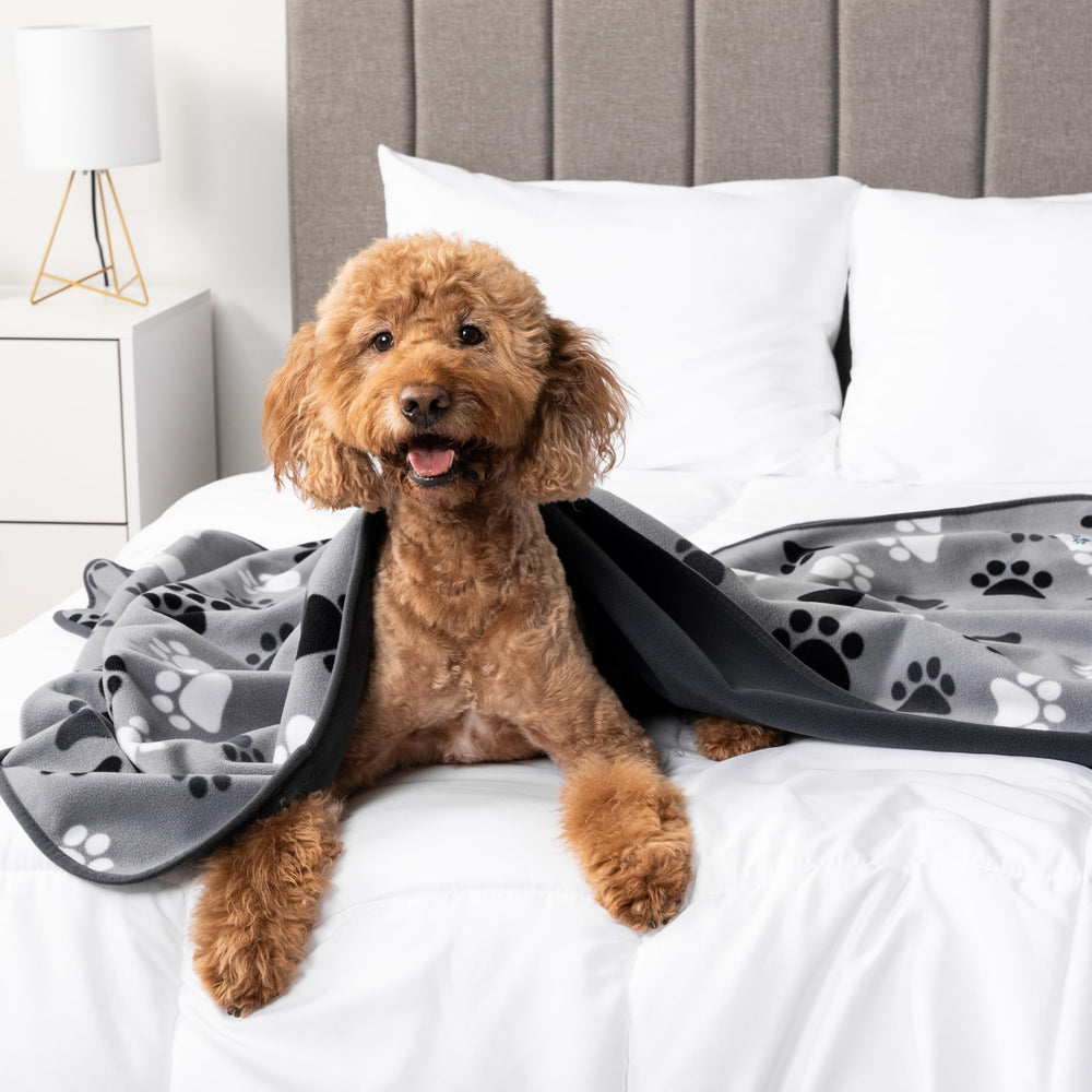 PetAmi blanket reversible fleece side for extra snuggle warmth