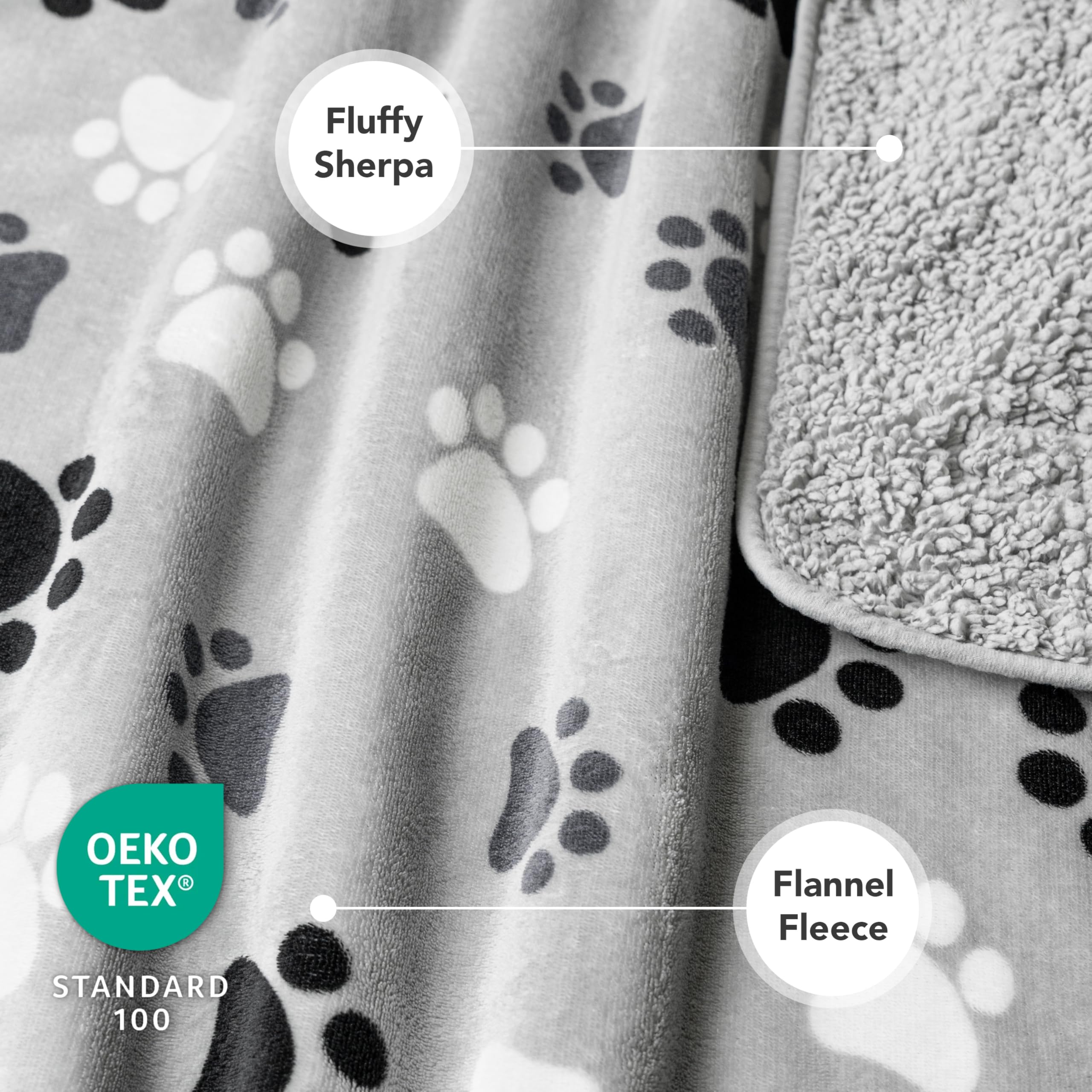 PetAmi waterproof blanket is machine washable for easy cleanup after adventures.