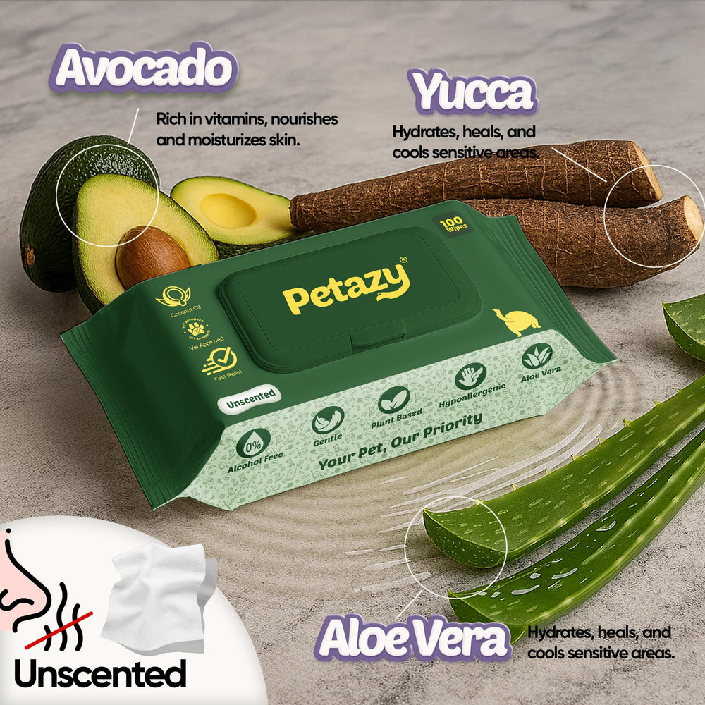 Petazy 400 bonus glove wipes included, convenient accessory for faster cleanup