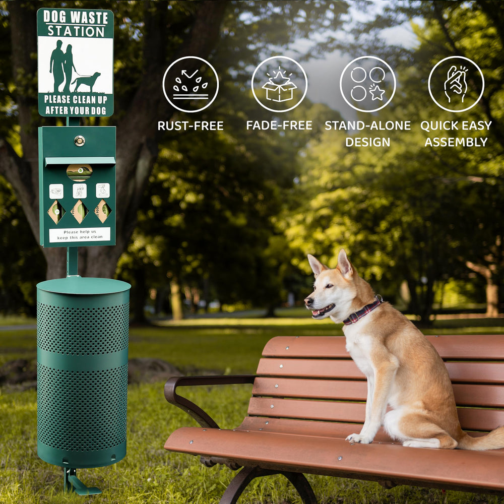 PetBar outdoor station installed near trails for easy accessibility.