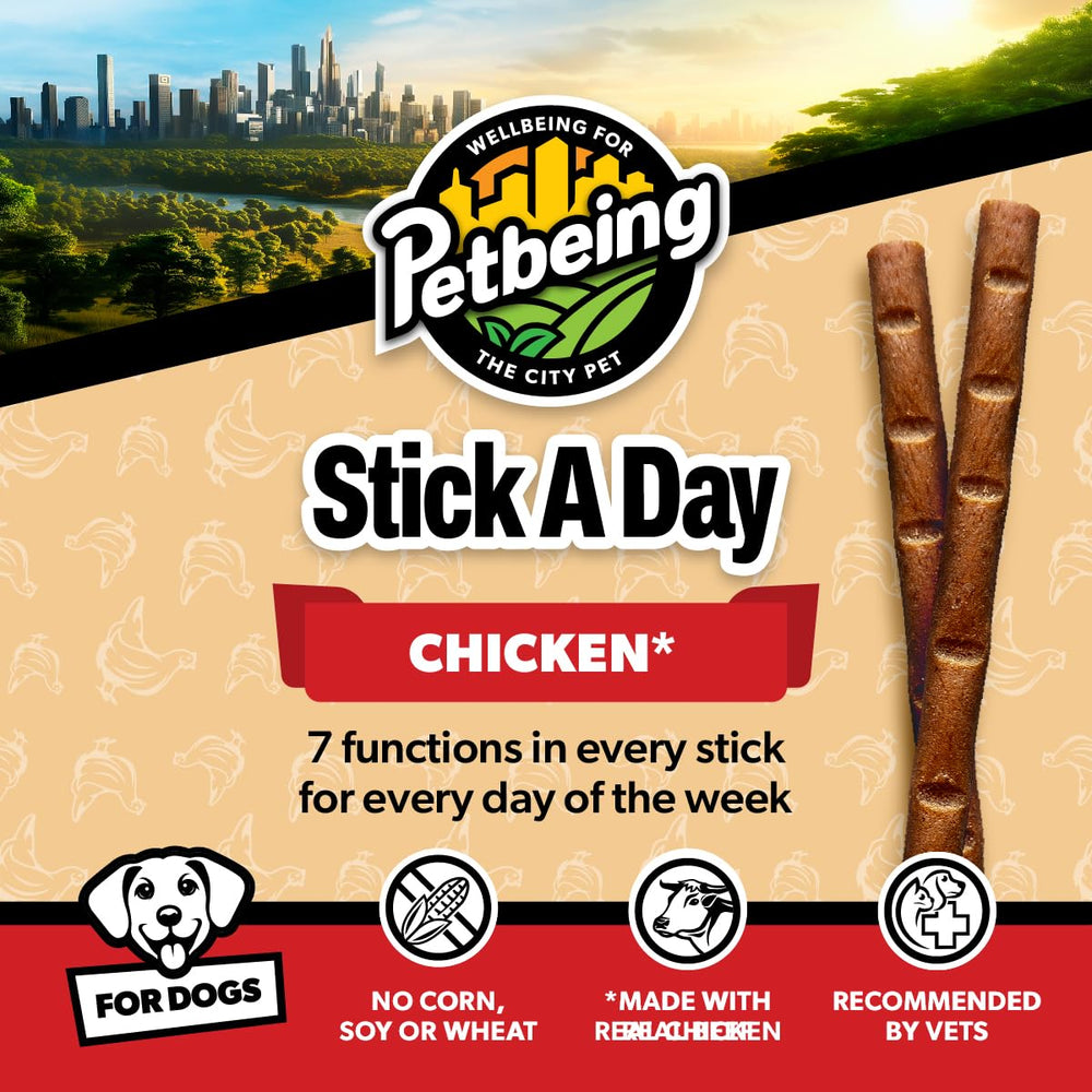 PETBEING Premium ingredients dog chews for high-quality nutrition and flavor.