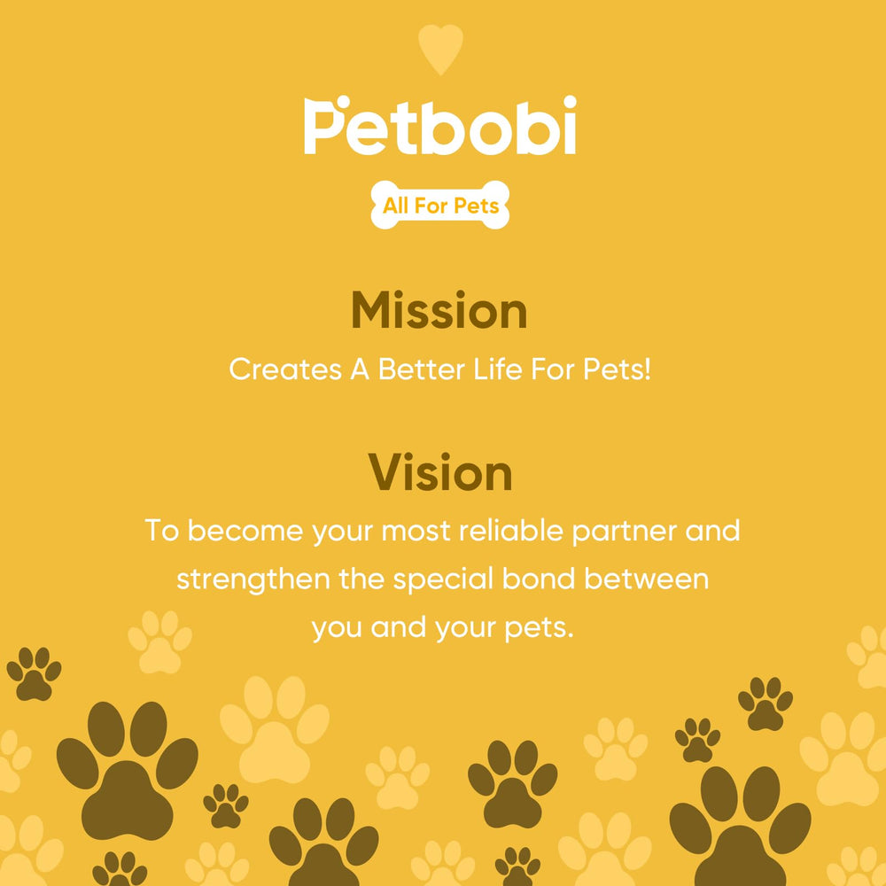 Petbobi 30 ft tie-out included for immediate setup.