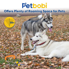 Petbobi 360-degree rotating clips prevent tangling during playtime.