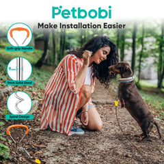 Petbobi 5inch spring buffer absorbs shock to protect dogs during sudden pulls.