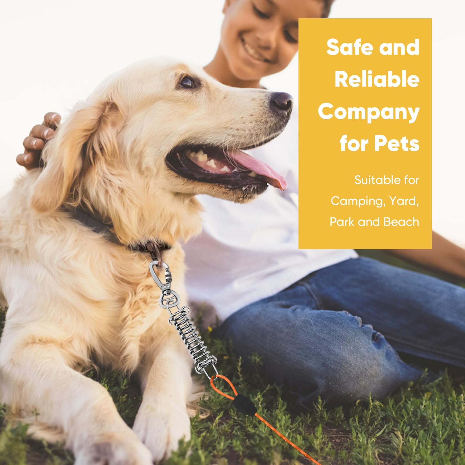 Petbobi anti-tangle design keeps your dog moving freely.