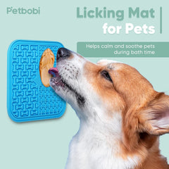 Petbobi cepillo suave para baño, cuida el pelaje sin rayarlo.