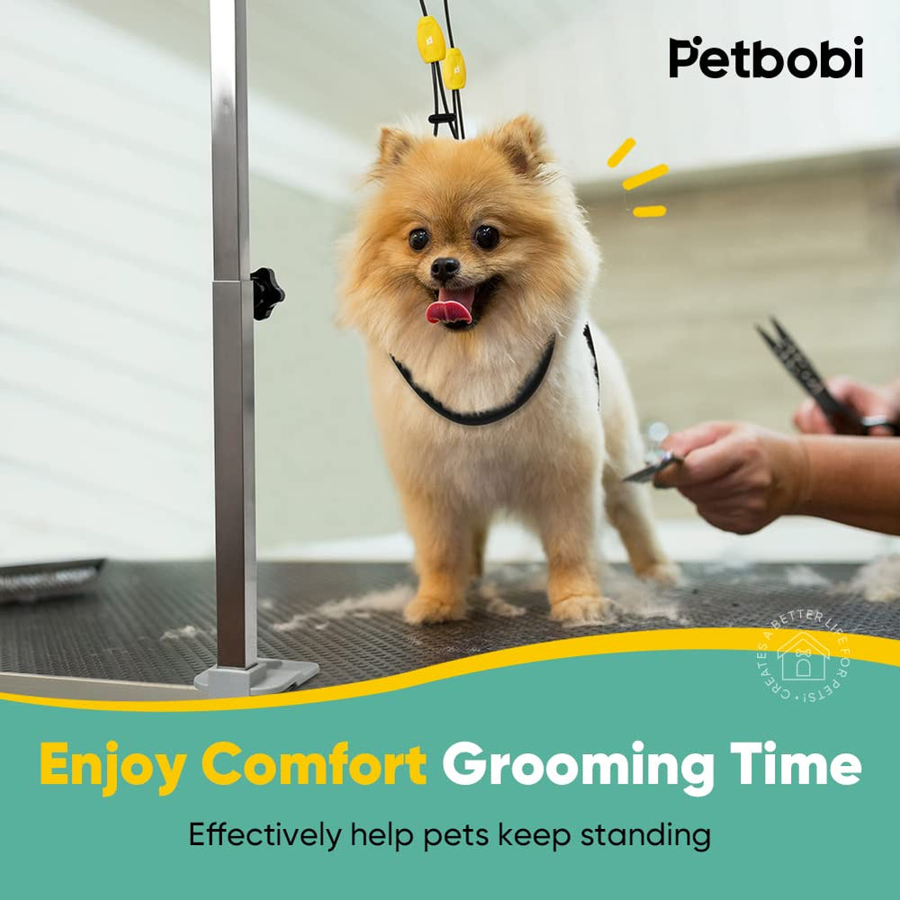 Petbobi arm in action during drying and grooming routine