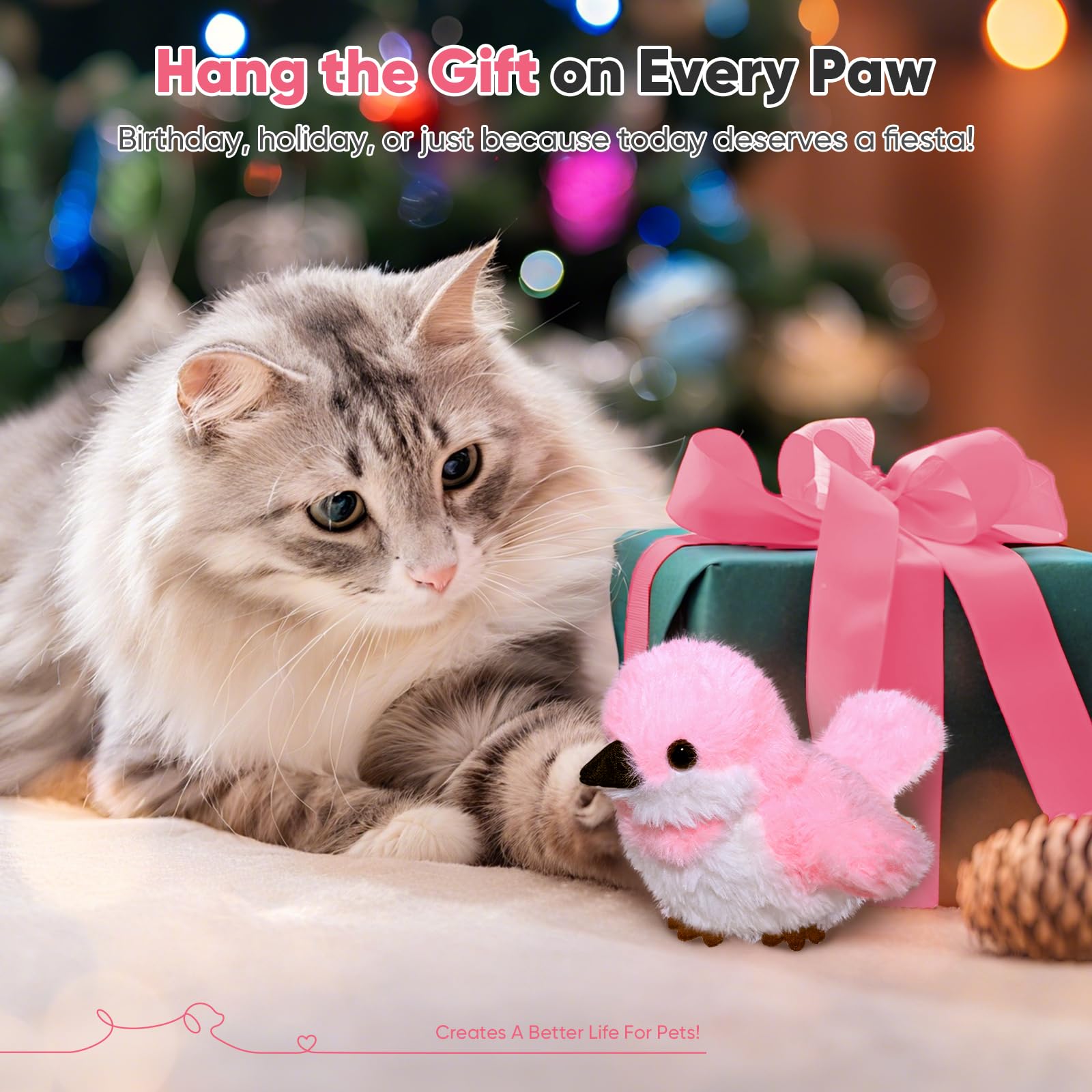 Petbobi Flappy Bird Toy night-use tip: switch off at night to support peaceful sleep