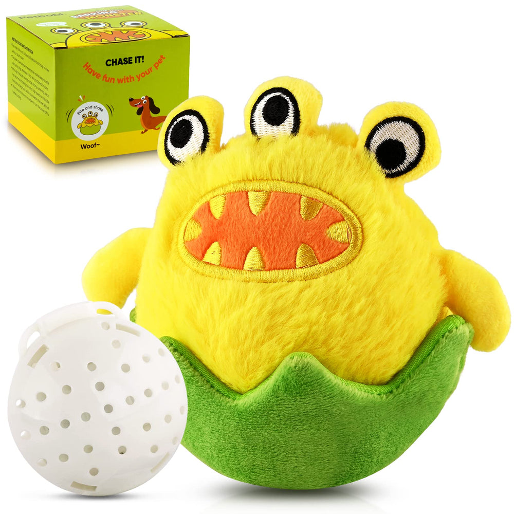 Petbobi Monster Active Ball bounces and squeaks to stimulate curious dogs during playtime