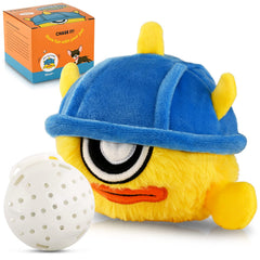 Petbobi Monster Active Ball front view promotes active play for dogs.
