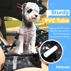 Petbobi leash attachment demonstrates secure anchoring for calm companions