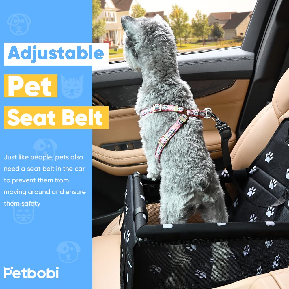 Petbobi water-resistant fabric keeps the seat clean and ready
