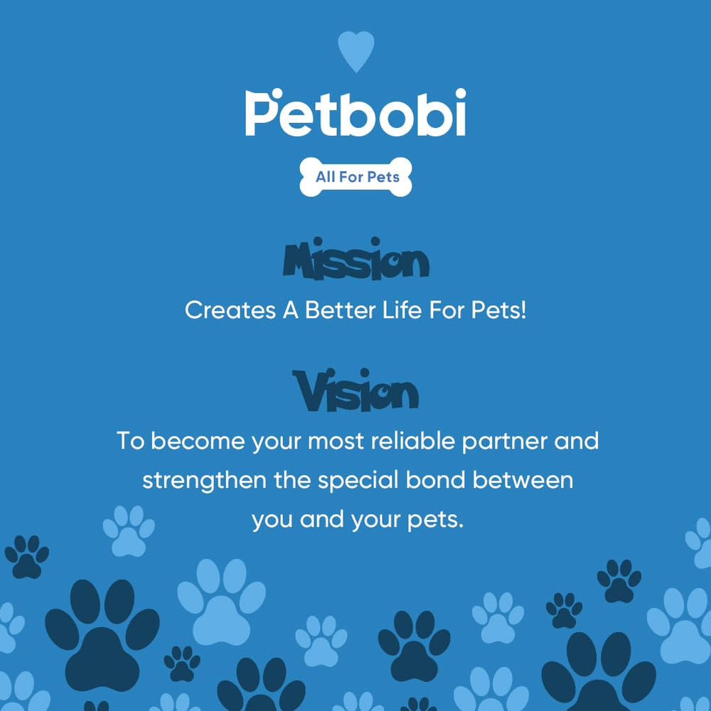 Petbobi tamaño recomendado para perros entre 30 y 120 libras.