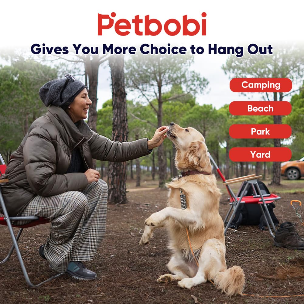 Petbobi weatherproof chew-proof cable stays sturdy in all weather conditions.
