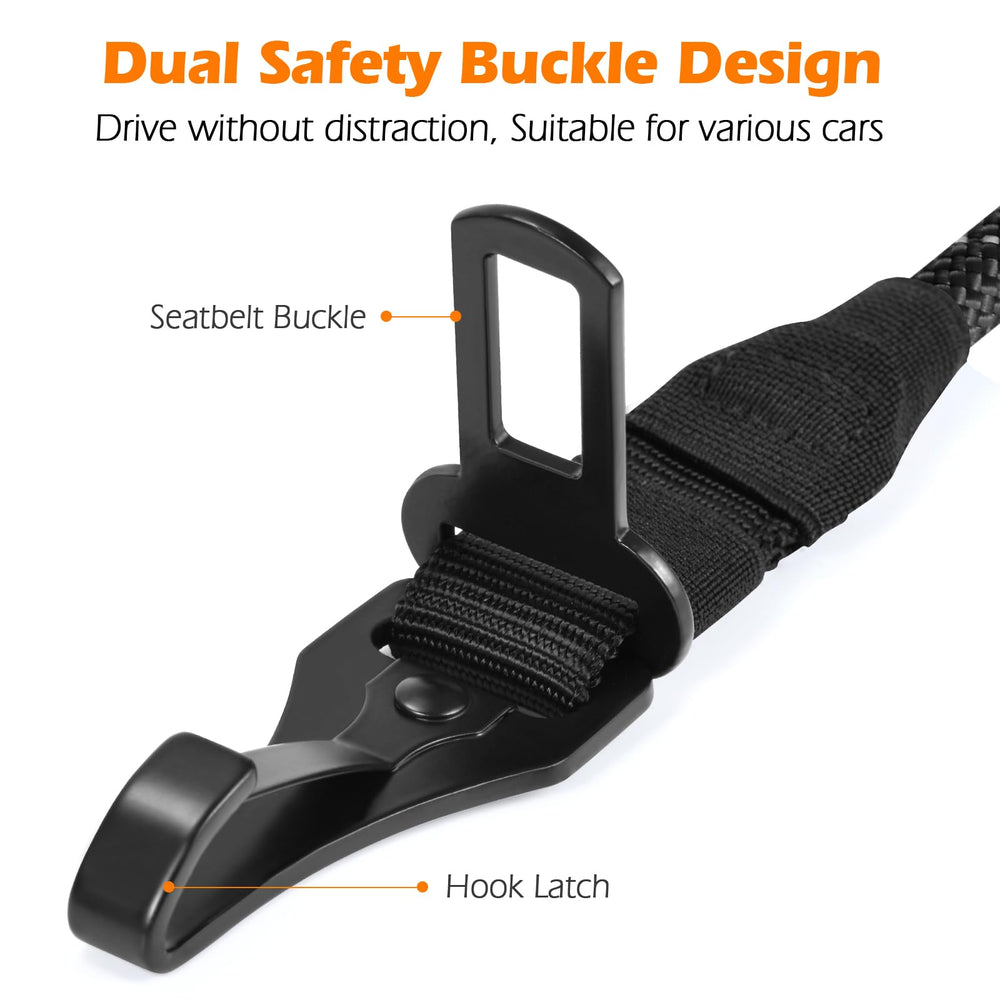PetBonus latch-plate-clip provides reliable hold on bumpy roads for safe travel.