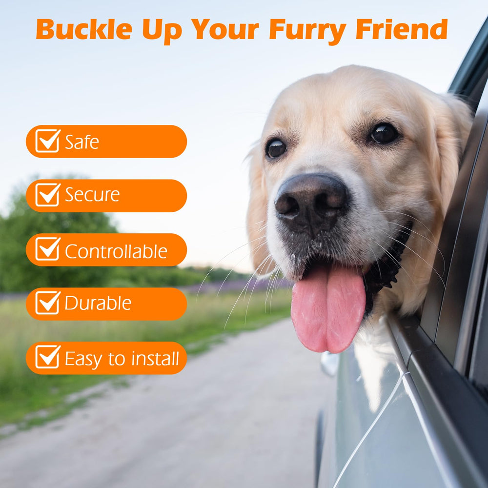 PetBonus secure-durable seat belt prevents jumping and distractions.