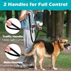 PetBonus leash features 360-degree rotation to prevent tangling during movement