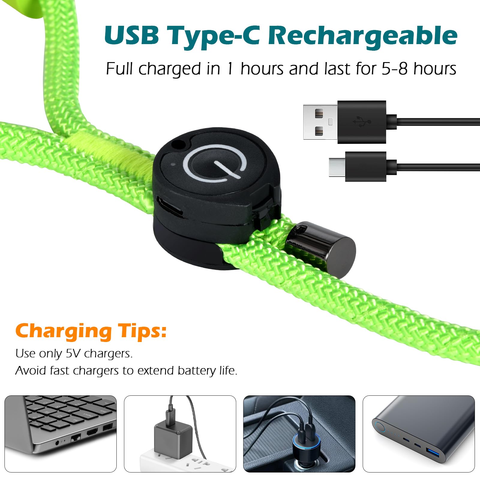 PetBonus USB Type-C charging port allows quick top-ups.
