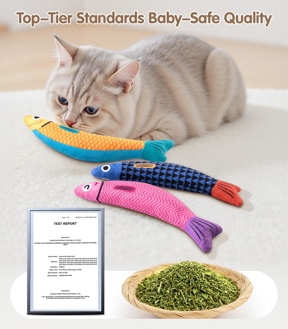 PetBusy reinforced-cat toy with double stitching for daily kicking and biting