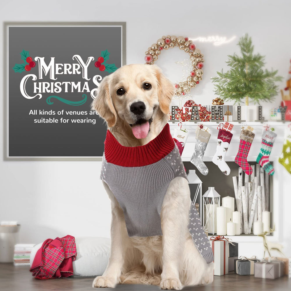 PETCARE cat christmas sweater grey-green styling suitable for small pets.