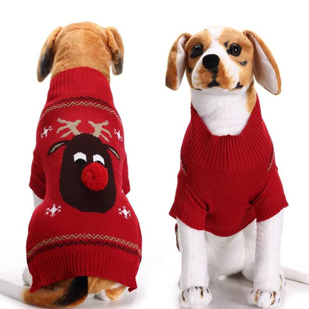 Petcare dog Christmas sweater holiday party outfit