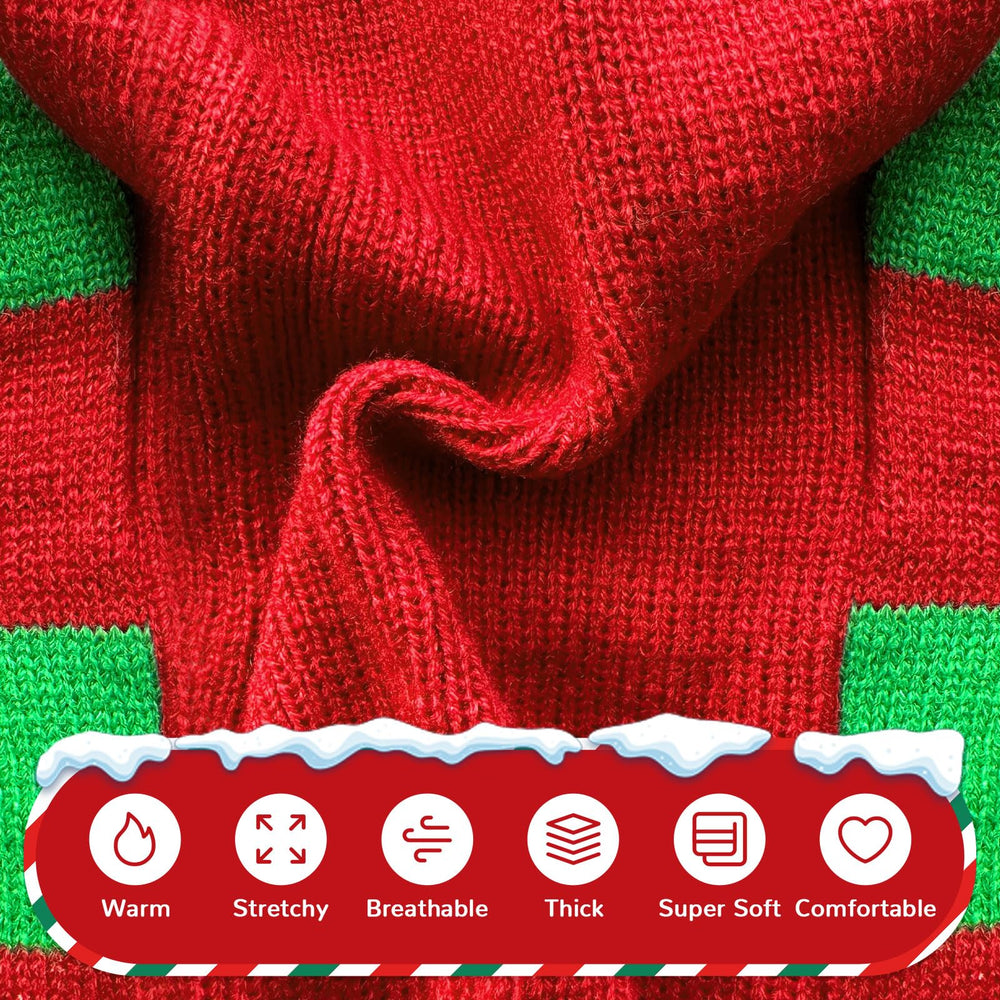 Petcare washable Christmas sweater for repeated holiday wear
