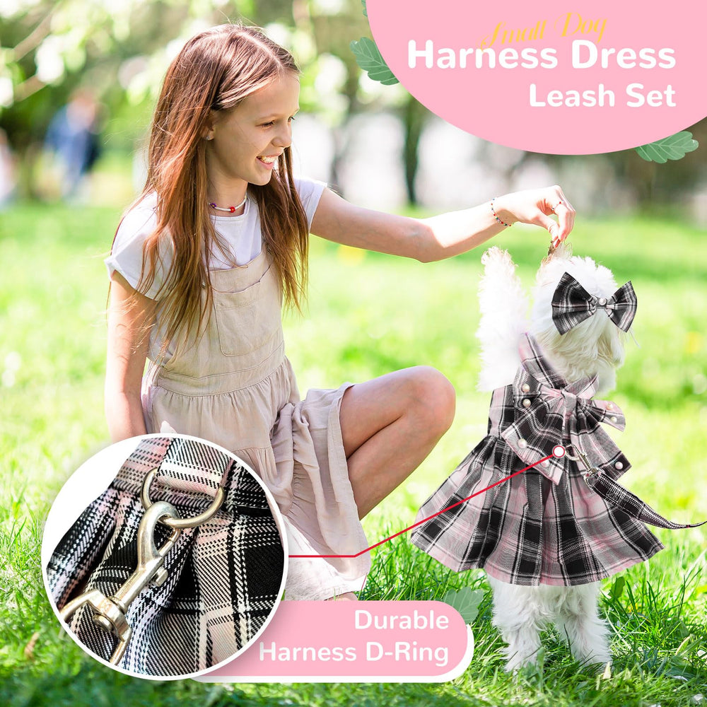 Petcare dress features pearl embellishments for charming photo moments