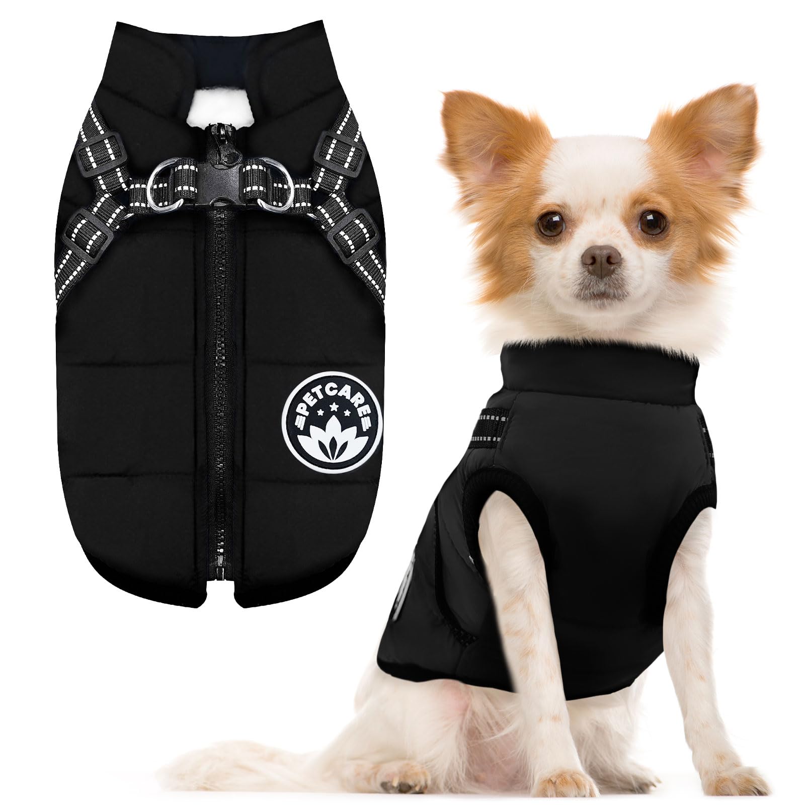 PETCARE Windproof waterproof fabrics defend against chilly winds during outdoor activities.